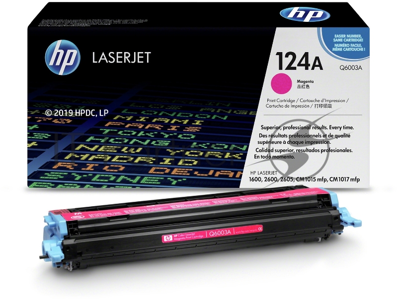 Расходные материалы HP Q6003A Картридж ,Magenta{Color LaserJet 2600, Magenta, (2000стр.)}