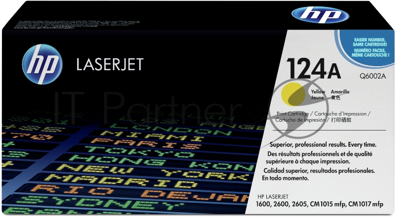 Расходные материалы HP Q6002A Картридж ,Yellow{Color LaserJet 2600, Yellow, (2000стр.)}