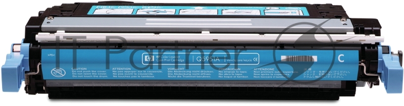 Расходные материалы HP Q5951A Картридж ,Cyan{Color LaserJet 4700, Cyan, (10000стр.)}