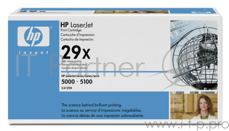 Расходные материалы HP C4129X Картридж {LJ 5000 Series (10000стр.)}