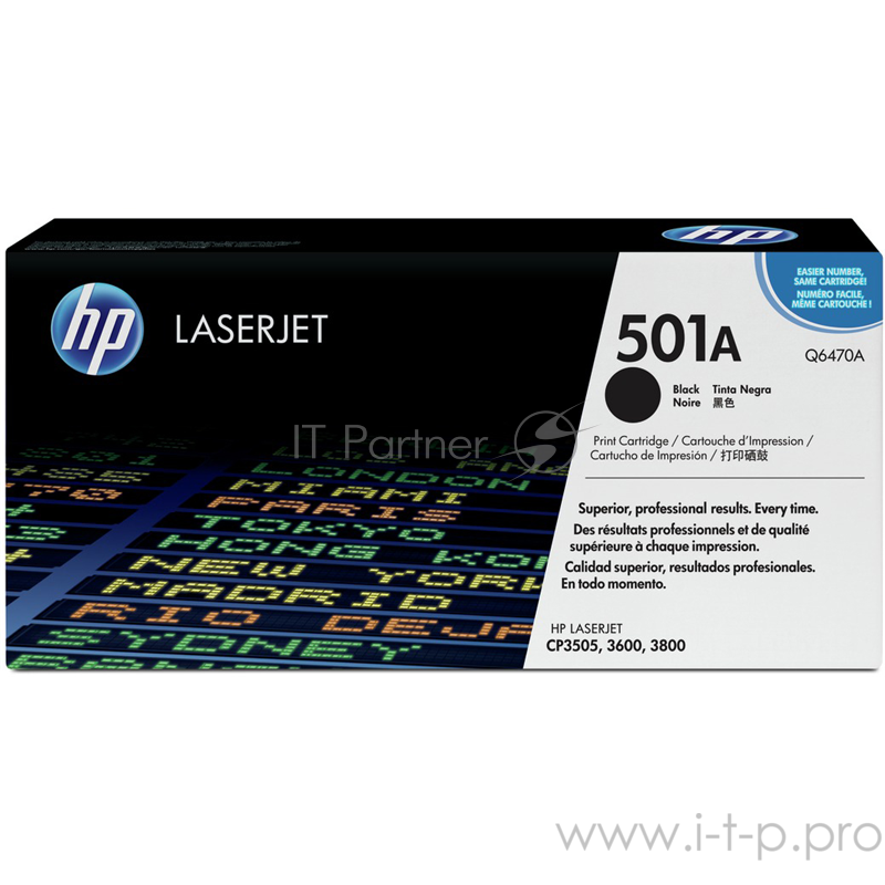 Расходные материалы HP Q6470A Картридж , Black{Color LaserJet 3600/3800, Black, (6000стр.)}