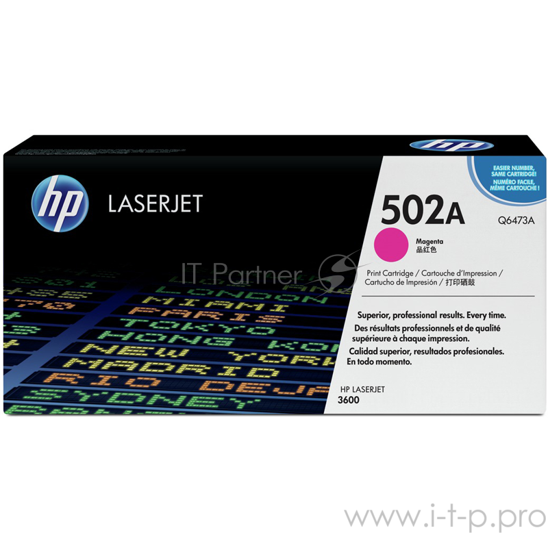 Расходные материалы HP Q6473A Картридж ,Magenta{Color LaserJet 3600, Magenta, (4000стр.)}