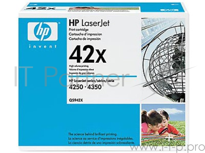Расходные материалы HP Q5942X Картридж ,Black{LaserJet 4250/4350, Black, (20 000 стр.)}