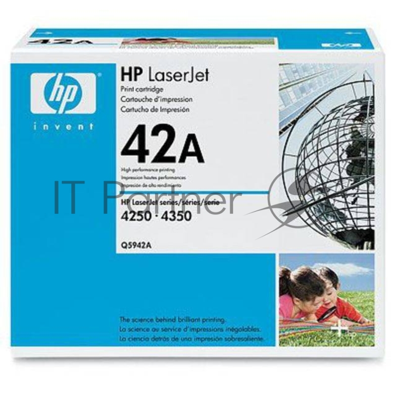 Расходные материалы HP Q5942A Картридж ,Black{LJ 4250/4350, Black, (10 000 стр.)}