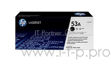 Расходные материалы HP Q7553A Картридж ,Black{LaserJet P2015, Black, (3000 стр.)}