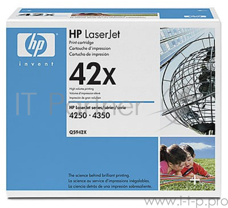 Расходные материалы HP Q5942XD Картридж ,Black{LaserJet 4250/4350, Black, (2 x 10000 стр.)