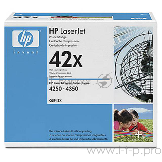 Расходные материалы HP Q5942XD Картридж ,Black{LaserJet 4250/4350, Black, (2 x 10000 стр.)