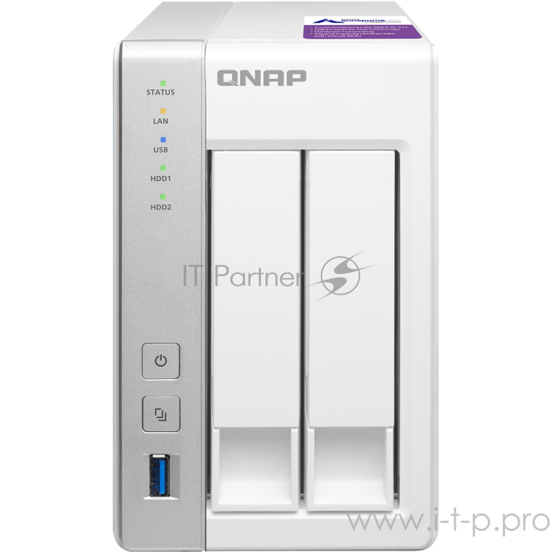 Дисковый массив QNAP D2 Сетевое хранилище 2xHDD 3,5