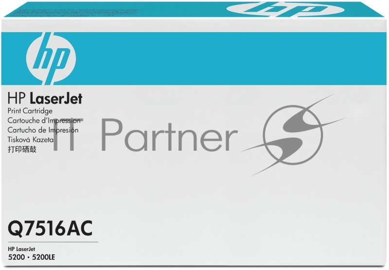 Тонер-картридж HP LaserJet Q7516A Contract Black Print Cartridge