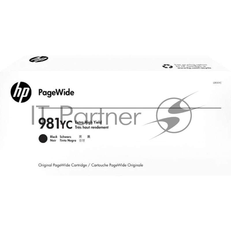 Картридж HP 981YC Black Extra High Yield