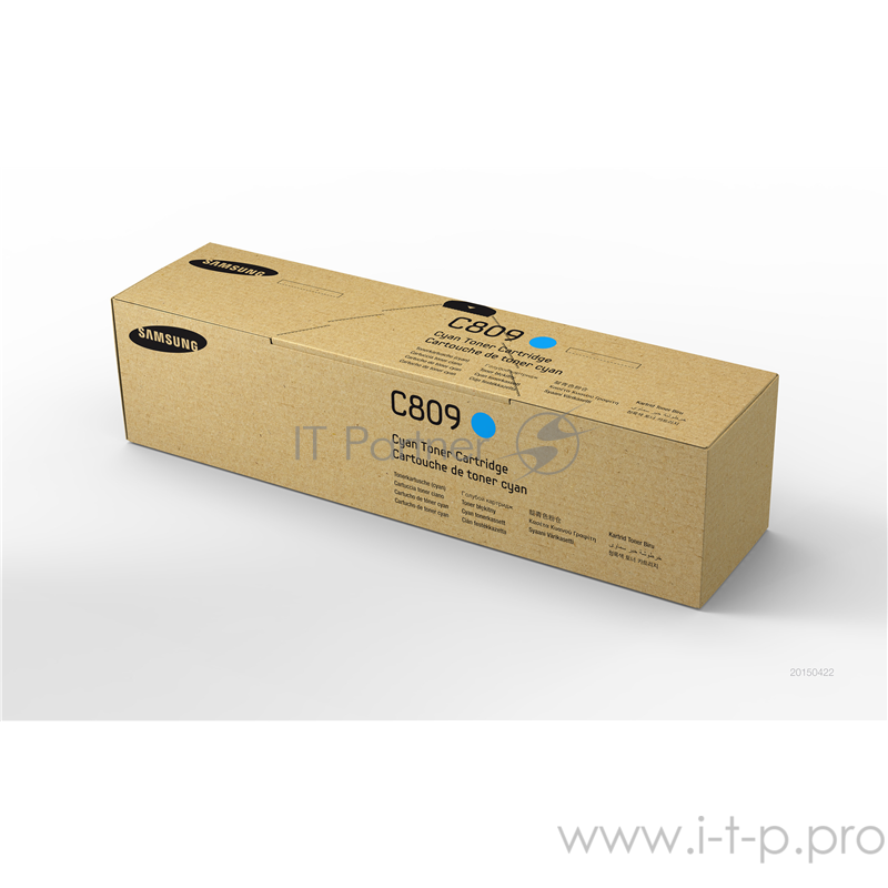 Тонер-картридж Samsung CLT-C809S Cyan Toner Cartridge