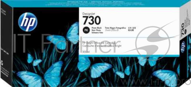 Картридж HP 730 300-ml Photo Black Ink Crtg