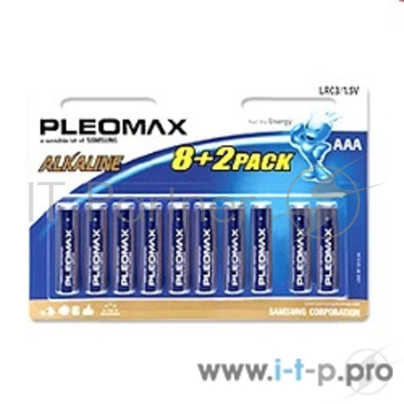 Батарейка SAMSUNG PLEOMAX LR03-8+2BL ( 10 шт. в уп-ке)