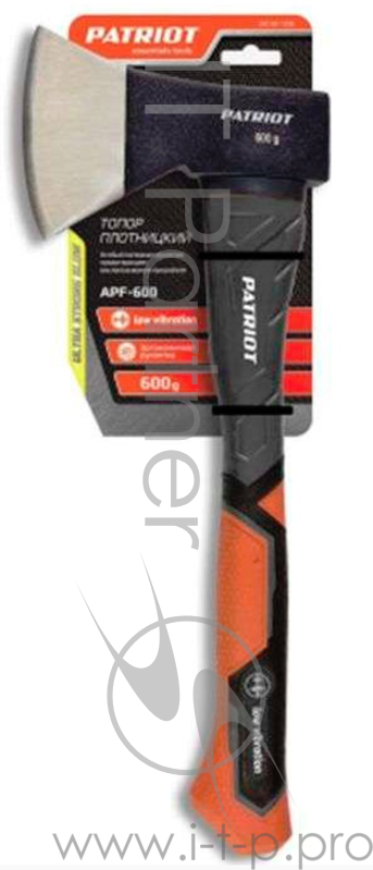 Топор Patriot APF-600 черный/оранжевый (350001306)