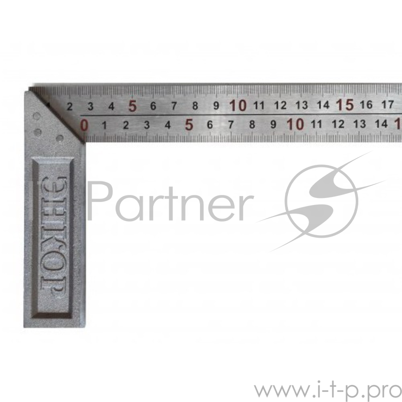 Угольник ЭНКОР 10858 250мм чугунное основание