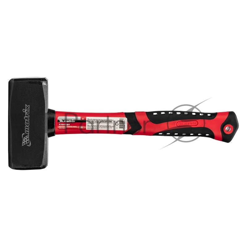 Кувалда MATRIX 10921 2000г фибергласовая обрезиненная рукоятка