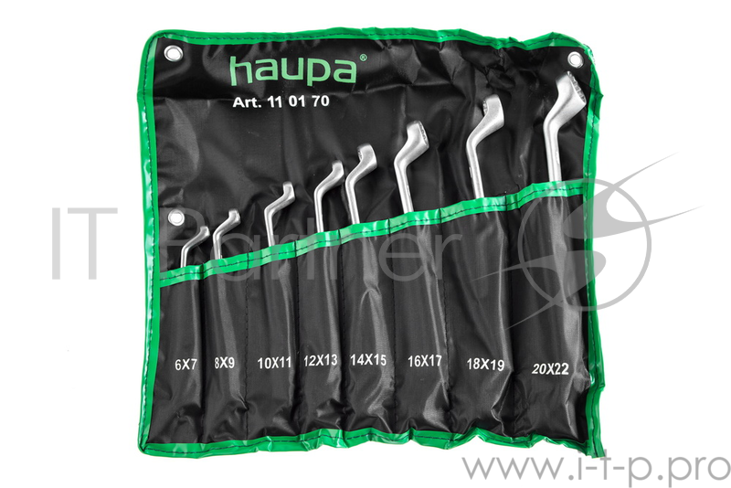 Набор рожковых ключей HAUPA 110170 (6 - 22 мм) 8 шт.