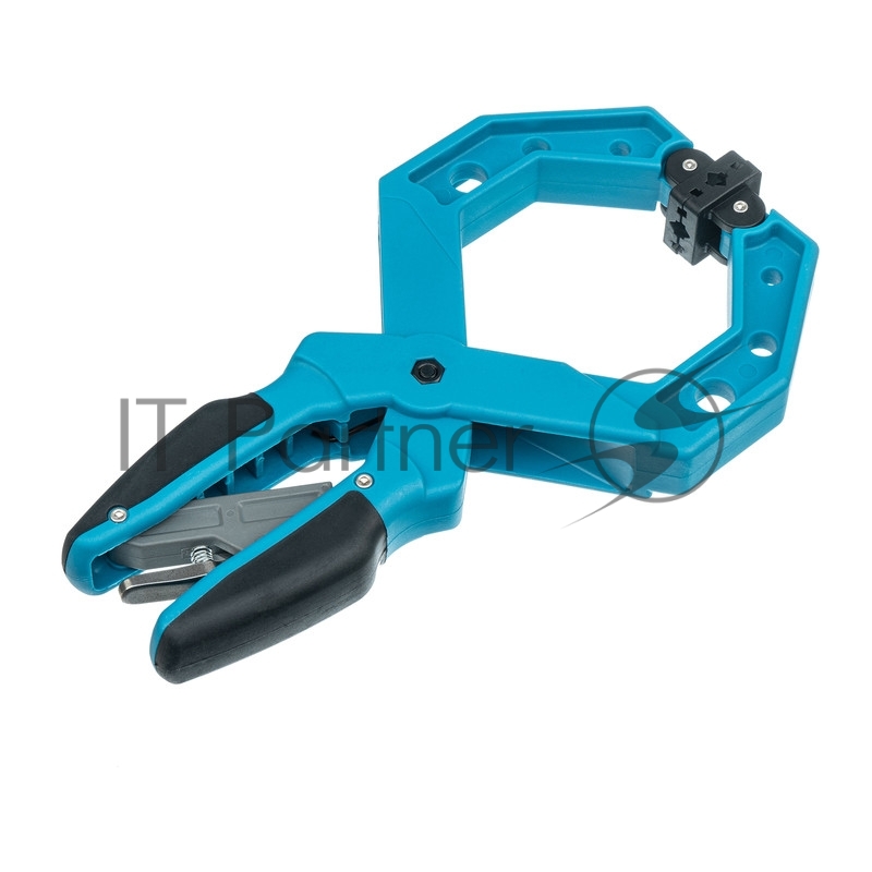 Струбцина GROSS 20805 клещеобразная пластиковый корпус храповый механизм жесткой фиксации 4/100м