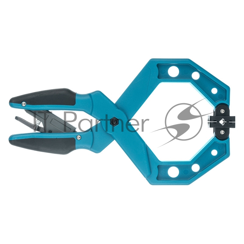 Струбцина GROSS 20805 клещеобразная пластиковый корпус храповый механизм жесткой фиксации 4/100м