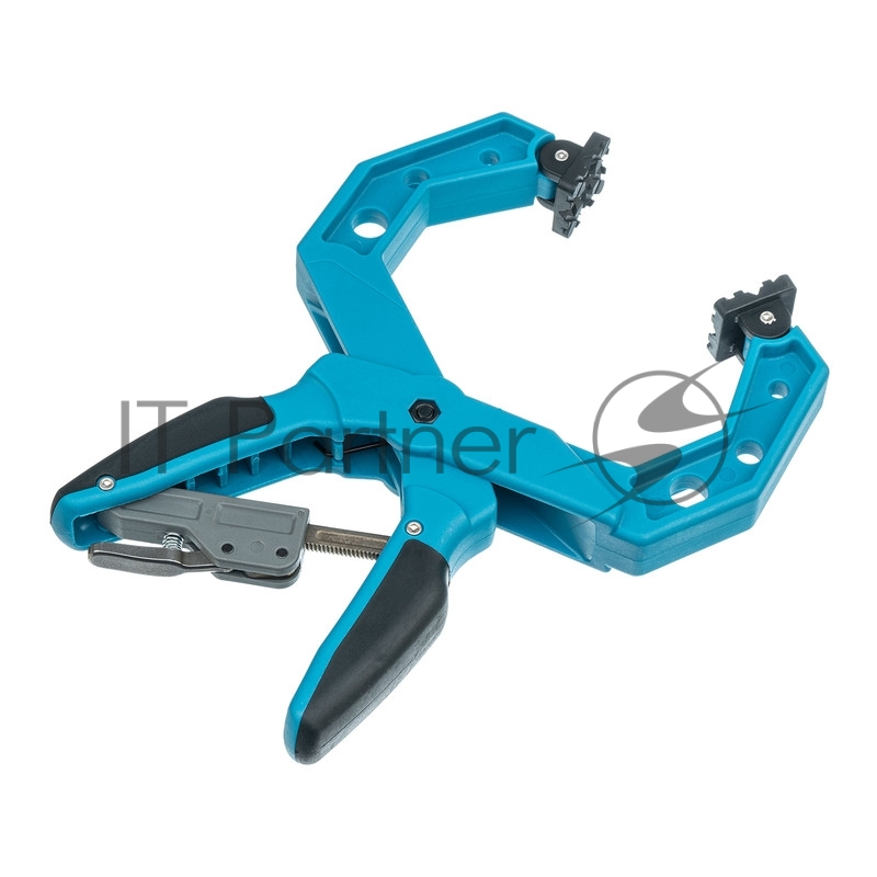 Струбцина GROSS 20805 клещеобразная пластиковый корпус храповый механизм жесткой фиксации 4/100м