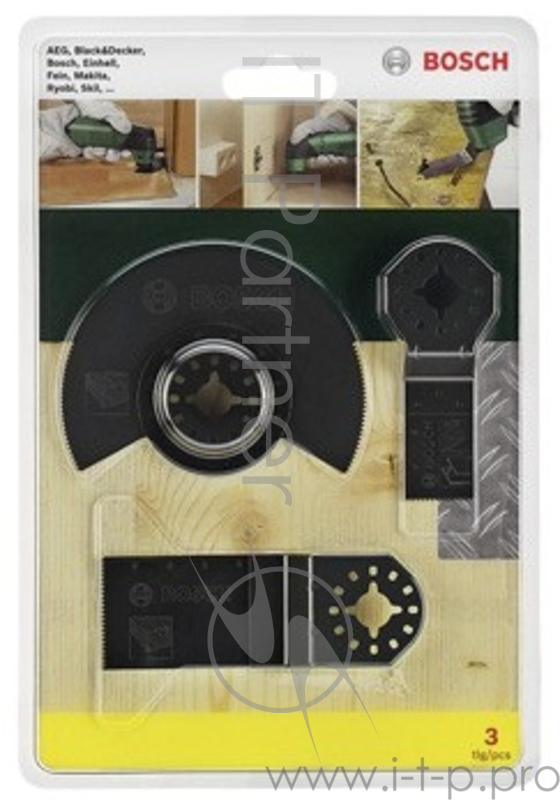 Набор принадлежностей, для мультитула Bosch 2607017323