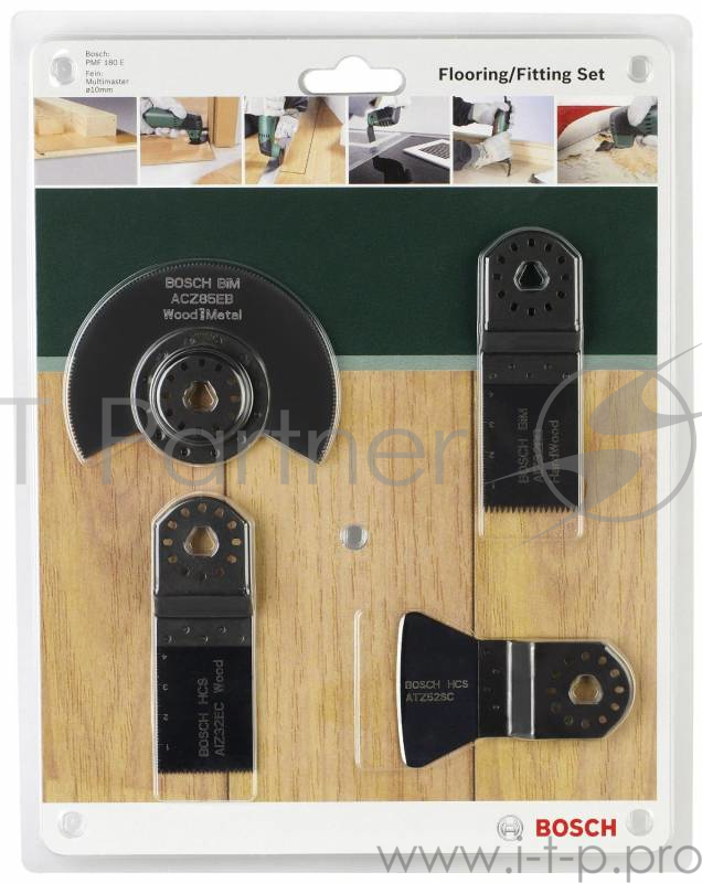 Набор оснастки для мультитулов Bosch 2609256979 для PMF