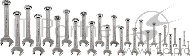 Набор комбинированных ключей NEO 09-034 (6 - 24 мм) 19 шт.