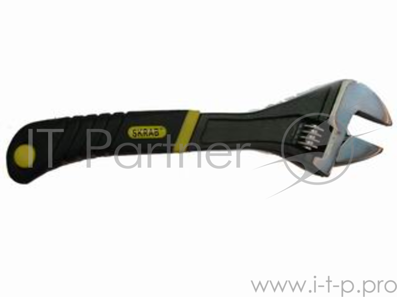 Ключ разводной SKRAB 23552 (0 - 28 мм) обрезиненная ручка