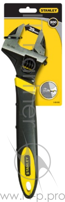 Ключ разводной STANLEY MaxSteel 0-90-950 (0 - 39 мм) 300мм