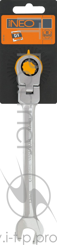 Ключ комбинированный NEO 09-059 с трещоткой 17мм