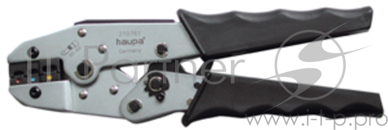 Пресс-клещи HAUPA 210761 для изолированных кабельных наконечников, 0.5-6мм2