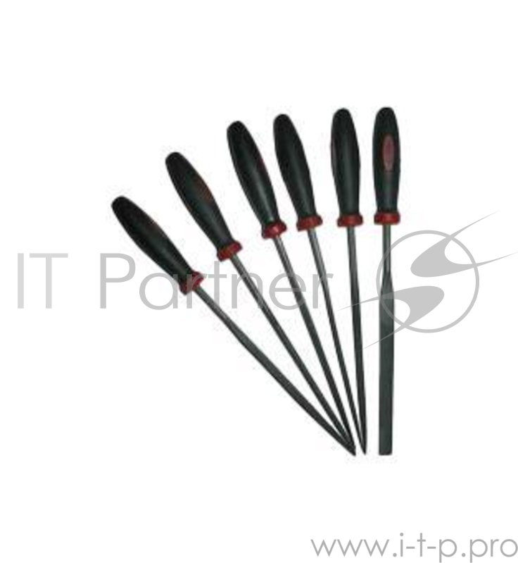 Надфиль SKRAB 21106 6шт. 3х140х50 резин.ручка MGH