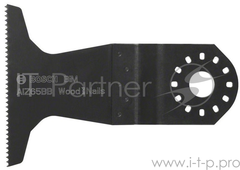 Полотно пильное для МФИ BOSCH AIZ65BB (2.608.661.781) погружное, BiM, 40x65мм, дерево/гвозди
