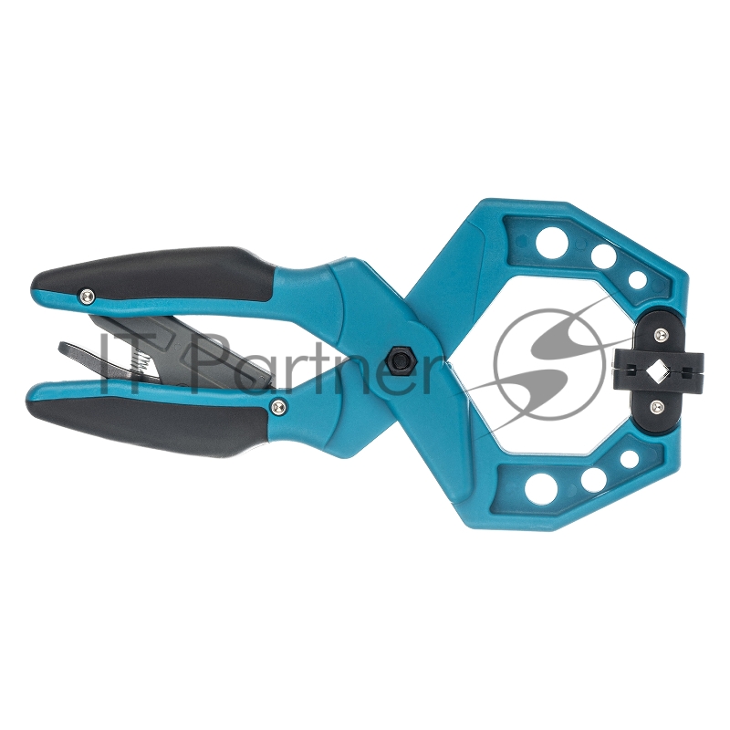 Струбцина клещеобразная GROSS 20803 2–1/4/58 мм пластиковый корпус,храповый механизм жесткой фикс