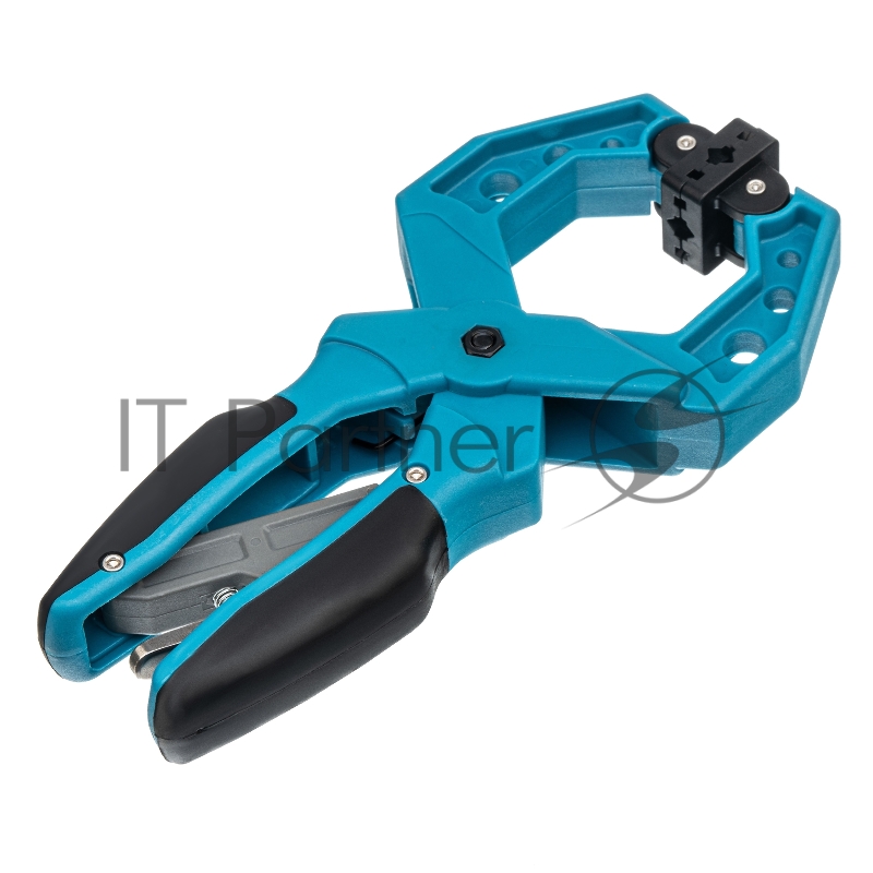 Струбцина клещеобразная GROSS 20803 2–1/4/58 мм пластиковый корпус,храповый механизм жесткой фикс