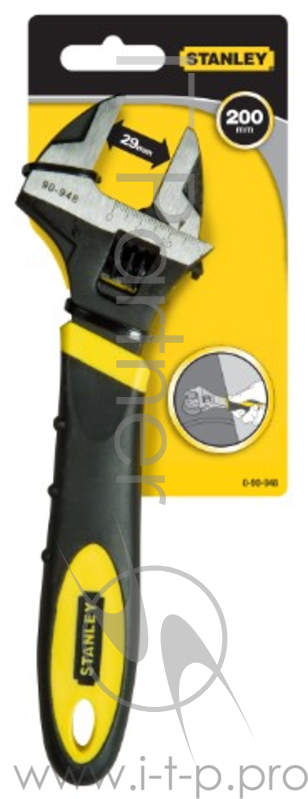 Ключ разводной STANLEY MaxSteel 0-90-948 (0 - 24 мм) 200мм