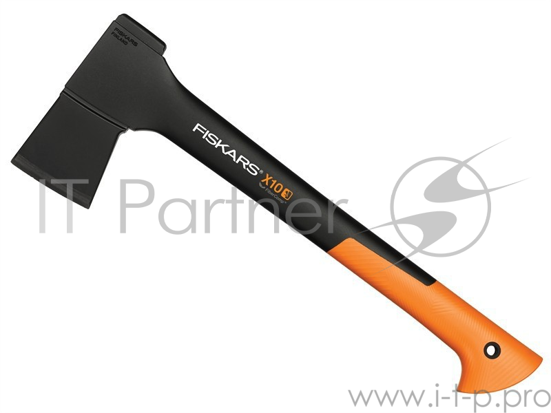 Топор Fiskars X10-S средний черный/оранжевый (121443)