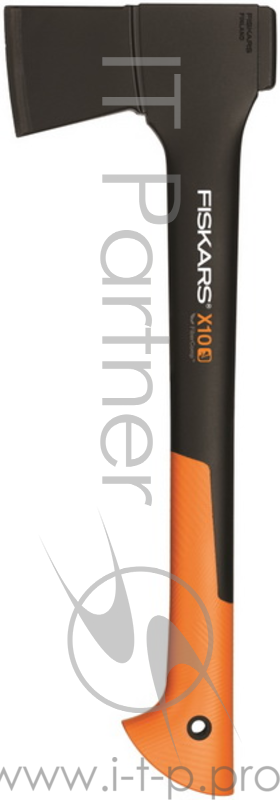 Топор Fiskars X10-S средний черный/оранжевый (121443)