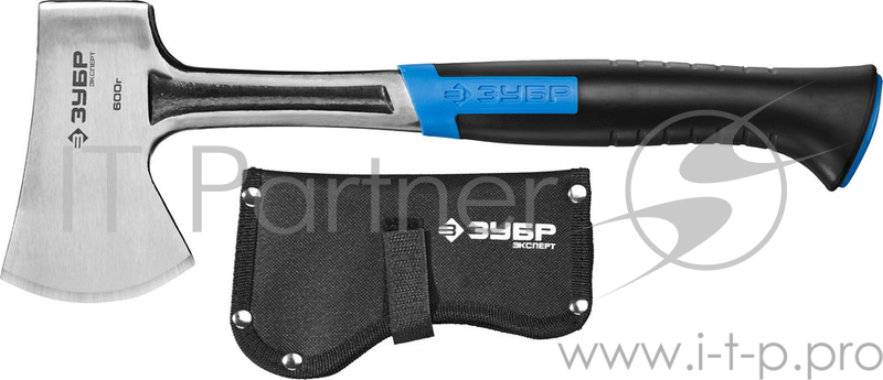 Топор ЗУБР 20643-06 ик туристический с фиберглассовой рукояткой 0.6кг