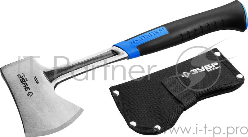 Топор ЗУБР 20643-06 ик туристический с фиберглассовой рукояткой 0.6кг