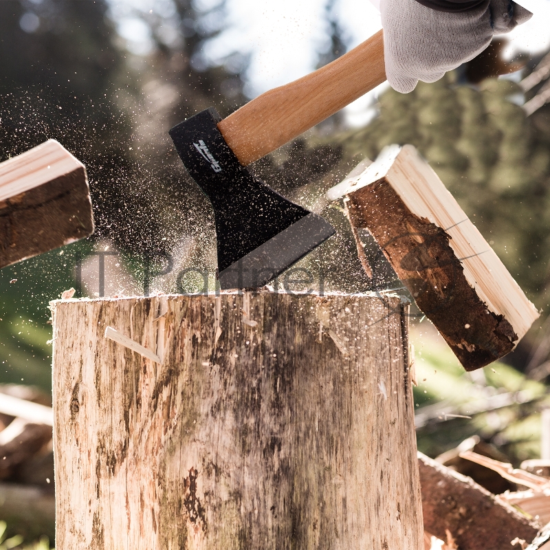 Топор SPARTA 21610 800 г в сборе кованый деревянное топорище