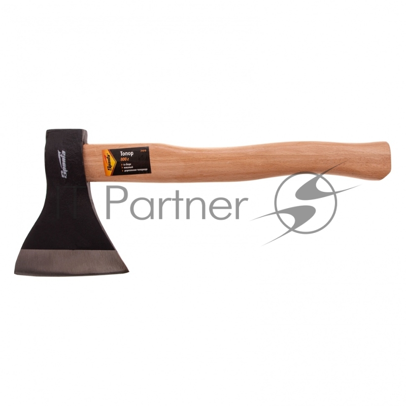 Топор SPARTA 21610 800 г в сборе кованый деревянное топорище