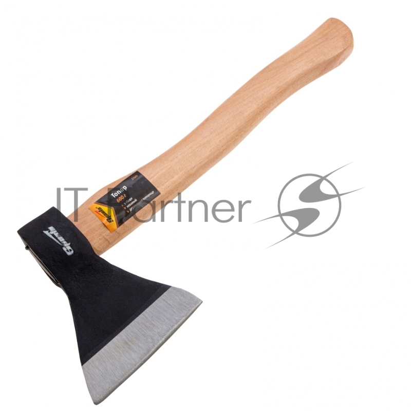 Топор SPARTA 21605 600 г в сборе кованый деревянное топорище