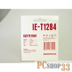 Расходные материалы EasyPrint C13T1284 Картридж EasyPrint IE-T1284 для Epson Stylus S22/SX125/Office BX305F, желтый, с чипом