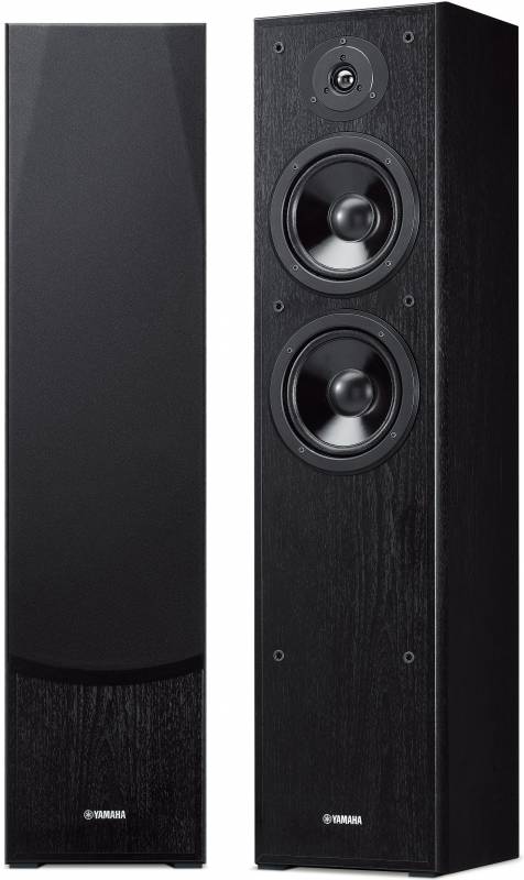 Фронтальные колонки Yamaha NS-F51 2.0 черный (в комплекте: 2 колонки)