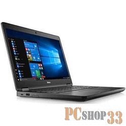 Ноутбук Dell Latitude 5480 5480-9187 (Core i5 7440HQ-2.80ГГц, 8ГБ, 256ГБ SSD, GF930MX, LAN, WiFi, BT, WebCam, 14.0 1920x1080, Linux), черный