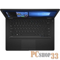 Ноутбук Dell Latitude 5480 5480-9187 (Core i5 7440HQ-2.80ГГц, 8ГБ, 256ГБ SSD, GF930MX, LAN, WiFi, BT, WebCam, 14.0 1920x1080, Linux), черный