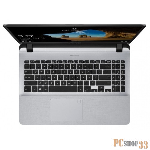Ноутбук Asus A507UF-BQ399T Core i5 8250U/6Gb/1Tb/nVidia GeForce Mx130 2Gb/15.6/IPS/FHD (1920x1080)/Windows 10/grey/WiFi/BT/Cam