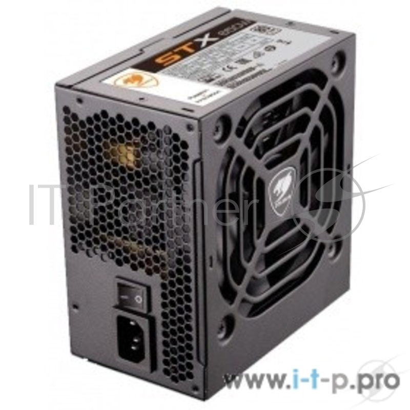 Блок питания Cougar STX 650 Блок питания STX 650 (Разъем PCIe-2шт,ATX v2.31, 650W, Active PFC, 120mm Fan, 80 Plus) STX650 Retail