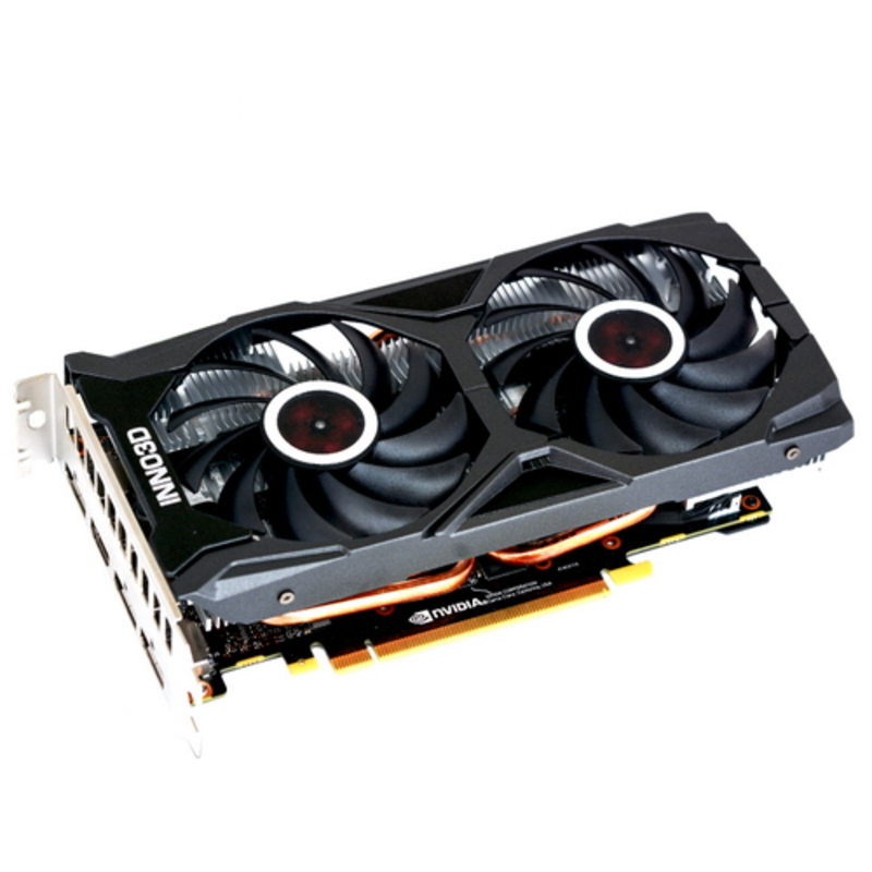 Видеокарта 8Gb <PCI-E> Inno3D GeForce RTX 2060 SUPER Twin X2 OC N206S2-08D6X-1710VA15L <RTX2060Super, GDDR6, 256bit, HDMI, 3xDP, Retail>